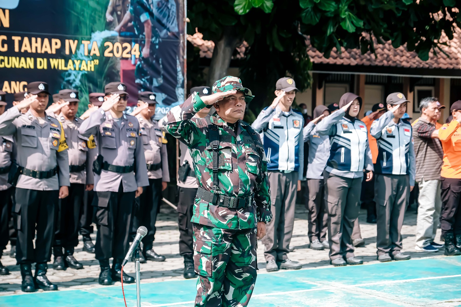 RESMI DIBUKA, TMMD SENGKUYUNG TAHAP IV TA. 2024 DILAKSANAKAN DI KELURAHAN TIDAR SELATAN