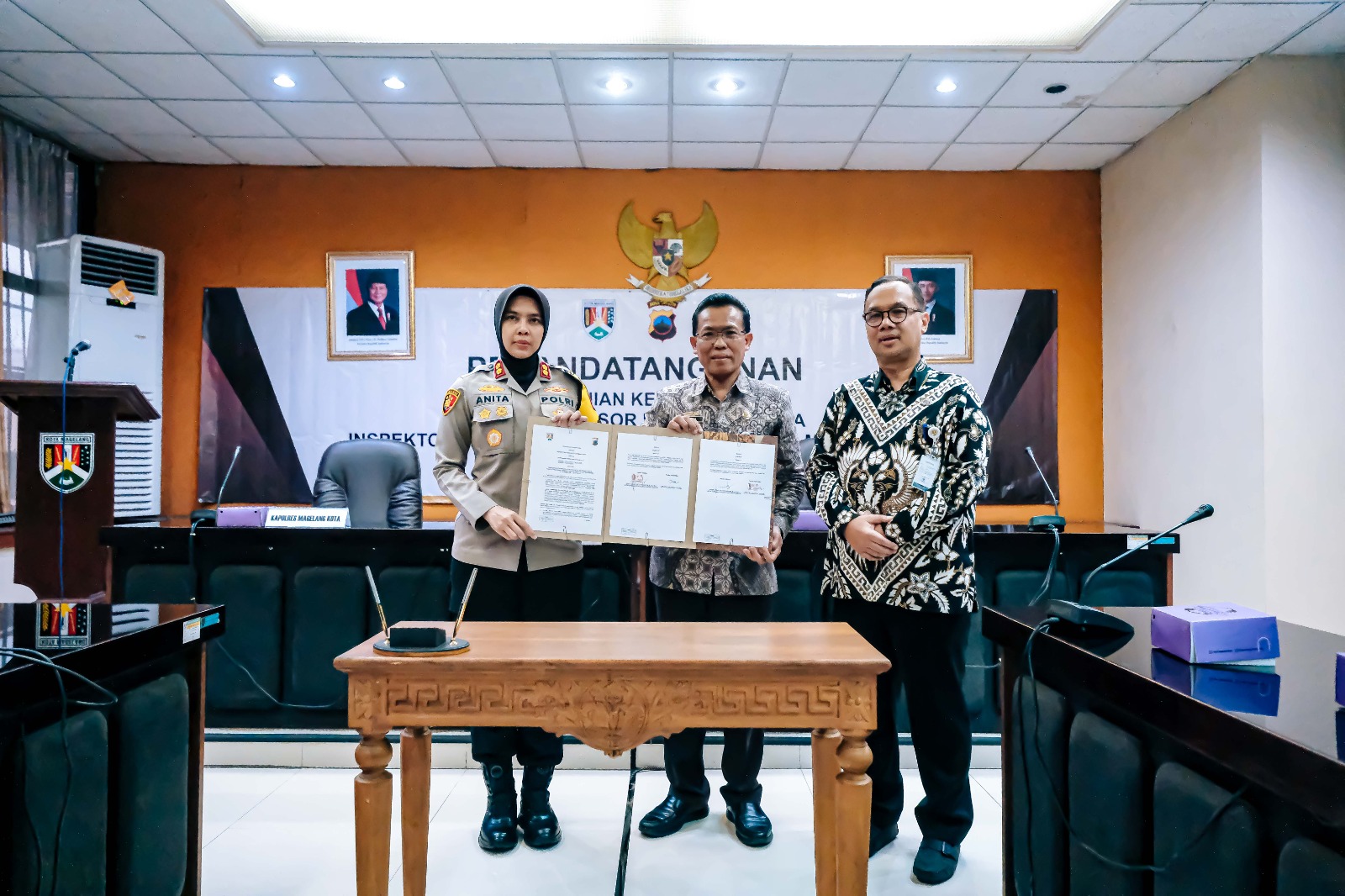 Cegah Masalah Hukum, Pemkot dan Polres Magelang Kota Jalin Kerja Sama