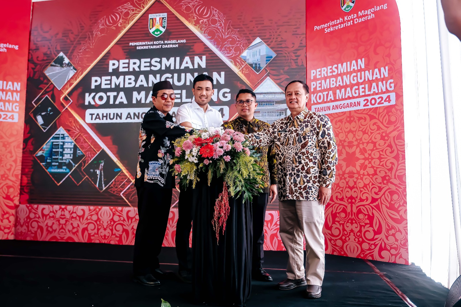 Wali Kota Magelang Resmikan Tujuh Proyek Strategis Tahun Anggaran 2024